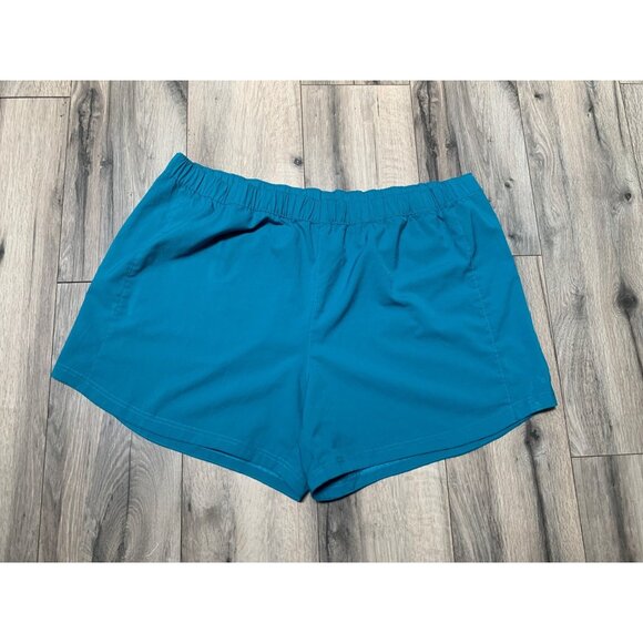 Columbia 2X Shorts PFG Performance Fishing Gear Shorts Blue Teal - Picture 1 of 6
